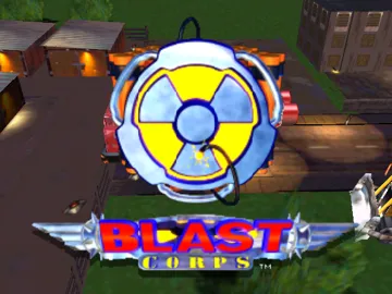 Blast Corps (Europe) (En,De) screen shot title